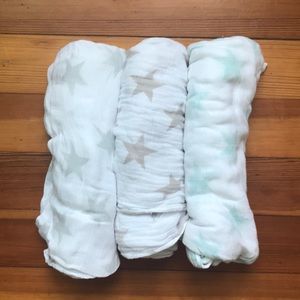 Silky Soft Swaddle Set Aden + Anais